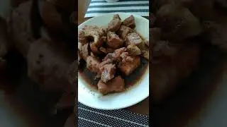 Adobong baboy #asmr #viralvideo #mukbang