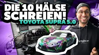JP Performance - Die 10 Hälse schreien! | Toyota Supra 5.0 Erster Start!