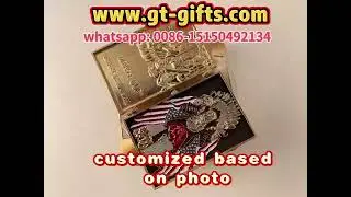 Doors open and close challenge coin