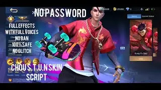 Chou Stun Skin Script Full effect with VOICES| No PASSWORD