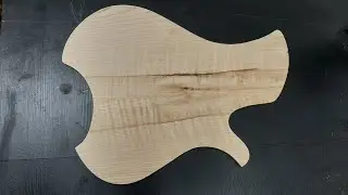 OMGUITARS "SHARK" Headless guitar.  Изготовление гитары с нуля. 1серия.