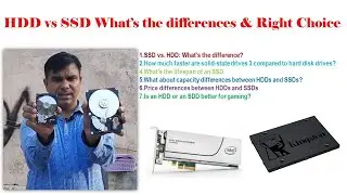 SSD vs HDD What the difference and Right Choice