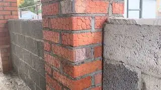 Стены на втором этаже и террасе