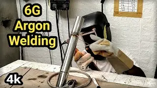 6G Welding Position| आर्गन वेल्डिंग कैसे करें | Tig Welding