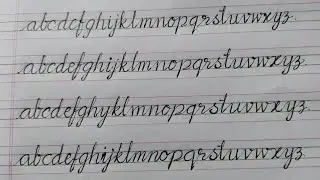 learn curse writing | simple way of writing do prictice 👍