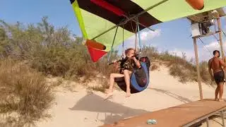 Дельтаплан на море. Просто супер!