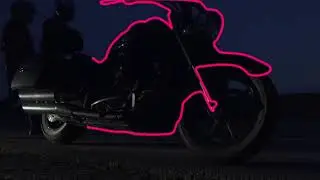 Neon Outline Effect - Sample
