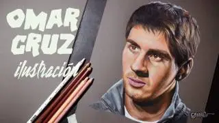 DRAWING LIONEL MESSI | OMAR CRUZ
