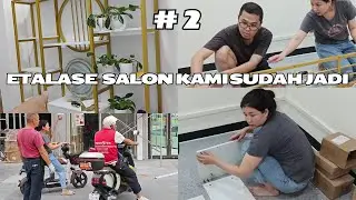 #2 Senangnya, Etalase Salon ISTRI Sudah Jadi