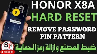 Honor X8A Remove Forgot Your Password Pin Pattern Hard Reset 2024