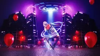 Neon Circle Photo Manipulation Tutorial in Photoshop || Hasan Mia