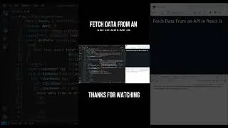 Fetch Data From an API in React Js #shortvideo #viralvideo #viral #fetchdata #reacttutorial #short