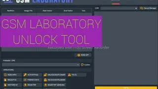 GSM LABORATORY TOOL