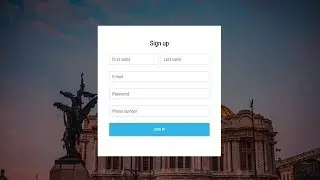 Sign Up Form | Material Design | MDBootstrap  | Firebase | Realtime Database