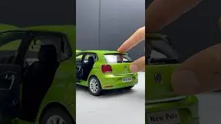 Unboxing Volkswagen Polo 2012 Diecast Model Car  