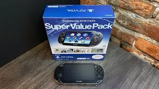 UNBOXING — Sony PSVITA Console: Super Value Pack Edition / OLED PCHJ-10019 (JPN: 2014)