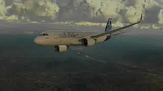 FLYING AIRBUS A320 X Plane flight simulator gameplay