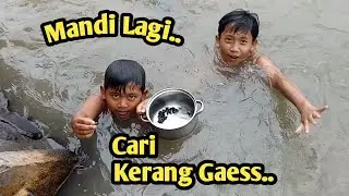 Mandi Cari Kerang Di Sungai Langsung Masak Dilokasi, Mazzee..!!!