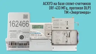 АСКУЭ на базе сплит-счетчиков (RF-433 МГц, протокол DLP) ТМ 