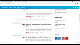 Laravel 8 Complete Blogging Content Management System Part 62 - Front Template settings