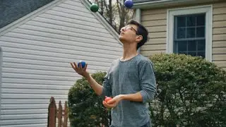 Five Ball Juggling Training Vlog
