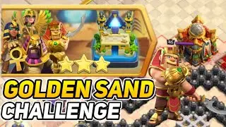 Easy 3 Star on GOLDEN SAND Challenge | Clash of Clans | MadZok Gaming| #clashofclans #challenge