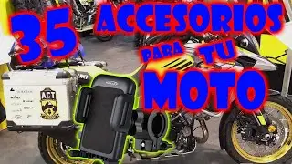 35 ACCESORIOS para tu MOTOCICLETA (parte1)