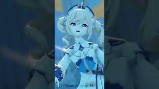 【Genshin Impact MMD】Barbara | 大喜 Great Rejoice (#shorts)