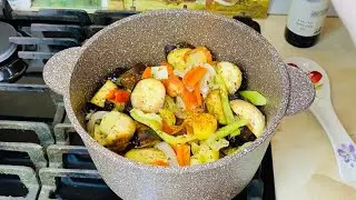 Быстрый Аджапсандали. Для Ленивых. Овощное Рагу