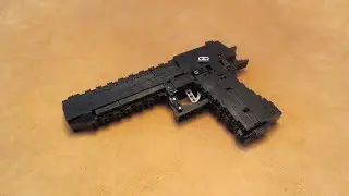 Lego: Desert Eagle Instructions (Blowback)