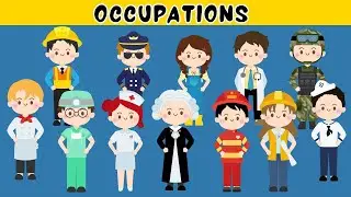 Job Names in English for Kids | Different type of Occupation