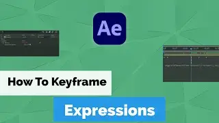 Using the slider control to key frame expressions in after effect