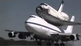 Мегамашины. Самолёт носитель шаттла Boeing 747SCA