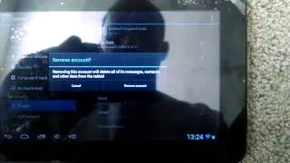 How to Delete Google Account on Android Tablet