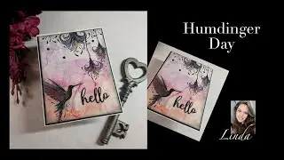 "Humdinger Day" Alcohol Ink & Lavinia Stamps Video Tutorial
