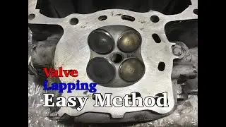 Valve Lapping - Honda VF750F - Part 15