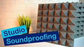 Studio Soundproofing - MMT Acoustix Pyramid Acoustic Panels