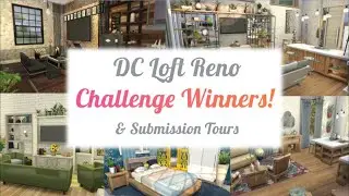 Challenge Winners & Submission Tours! // Sims 4 Tour