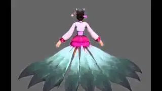 Dynasty Ahri 3D Model