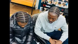 HOW TO POPSMOKE BRAIDS ON EXTREMELY SHORT HAIR 🔝