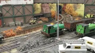 The R&J Colliery; Dapol Hawthorn Leslie shunting.