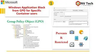 How to Block & Prevent windows application via GPO II Group Policy Object II Windows Server 2022 II