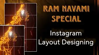 Ram Navmi Special || Instagram Layout Design || Best Feed Layout Design || crazy smartmaker