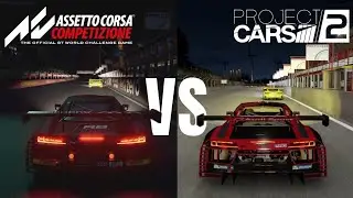 Assetto Corsa Competizione VS Project CARS 2 | 2023 PS5 | Side by Side Comparison
