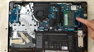 Dell Inspiron 3501 - Removing the base cover and memory upgrade