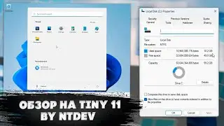 Лайт версия Windows 11 | Обзор на TINY11 by NTDEV
