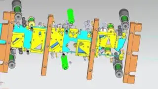 Siemens NX Progessive Die Design Simulation - Mô phỏng khuôn dập liên hoàn