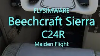 NEW!! FLYSIMWARE C24R Maiden Flight