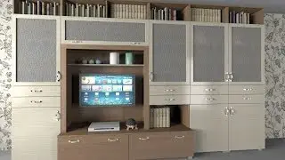 SketchUp furniture wall 4