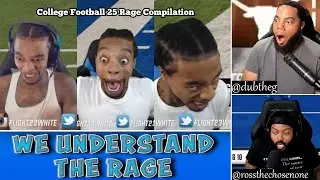 CLUTCH GONE ROGUE TRY NOT TO LAUGHT TO FLIGHTREACTS COLLEGE FOOTBALL 25 RAGE COMPILATION